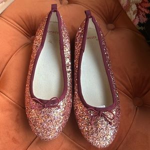 Crew cuts sequin ballet flats